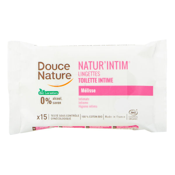 Douce Nature - Natur'intim - lingettes hygiène intime BIO - Sebio