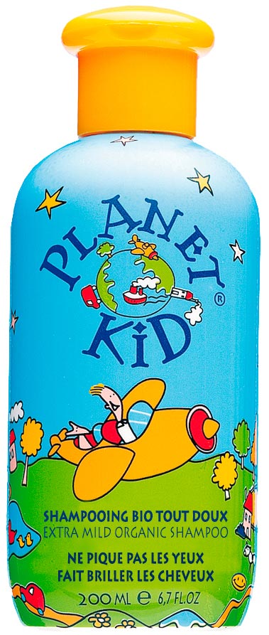 Planet Kid - Shampooing Enfant Tout Doux 2 en 1 aux Extraits Naturels  d'Abricot 200 ml - Boutique bio