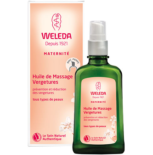 Weleda - Huile de Massage Prevention & Réduction des Vergeture 100ml -  Boutique bio