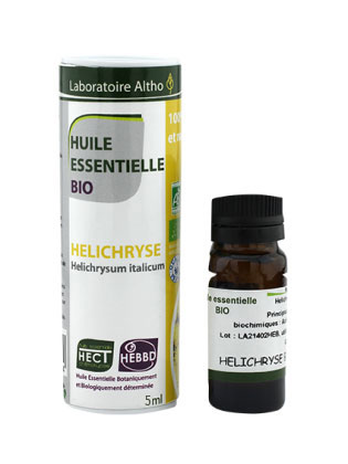 Huile essentielle Bio Helichryse 5 ml