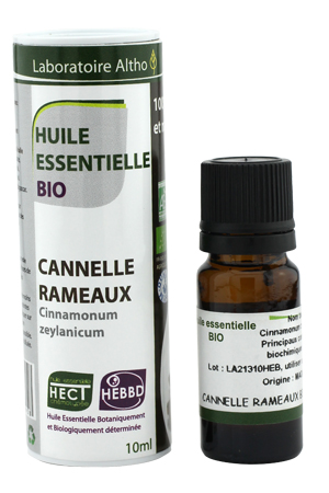 Huile essentielle Bio Cannelle rameaux 10 ml