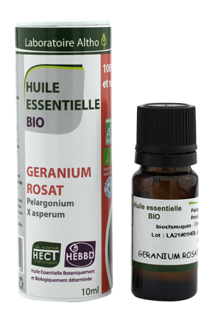 Huile essentielle Bio Geranium Rosat 10 ml