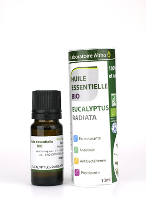 Huile essentielle Bio Eucalyptus radiata 10 ml