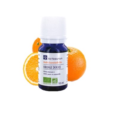 Huile Essentielle Bio d\'Orange Douce 10 ml