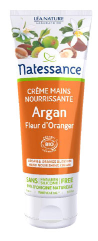 Crème mains Nourrissante Argan et Fleur d\'Oranger 75 ml