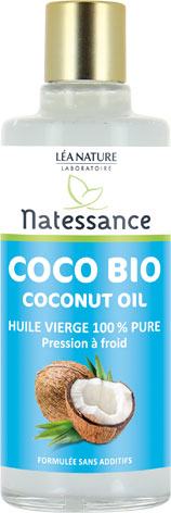 Huile de coco Bio 100 ml