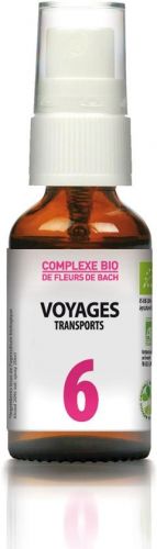Complexe de Fleurs de Bach Bio n°6 Voyages 20ml