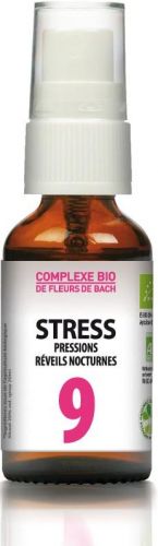 Complexe de Fleurs de Bach Bio n°9 Stress 20 ml