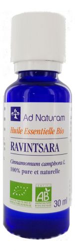 Huile essentielle Bio Ravintsara 30 ml