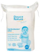Carrés Maxi Bébé 100% coton x 60