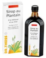 Sirop au plantain à la mélasse et au miel 250ml