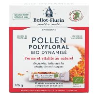 Pollen polyfloral dynamisé en stick 126 g