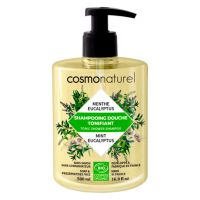 Shampooing Douche Tonique Menthe Eucalyptus Cosmo Naturel 500ml