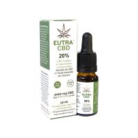 Gouttes de CBD 20% à l'huile de chanvre 10 ml