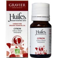 Huile essentielle de Citron Bio - citrus limonum 10ml