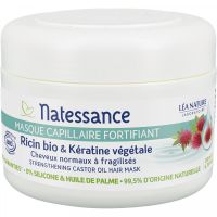 Masque capillaire fortifiant  Ricin Bio & Kératine végétale 200 ml