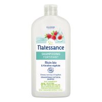 Shampoing réparateur fortifiant ricin bio et kératine végétale 500 ml