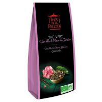 Thé Vert Bio Vanille et Fleur de Cerisier 100 g
