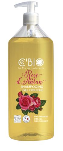 Shampoing douche Rose d\'Antan 500 ml Ce\'Bio