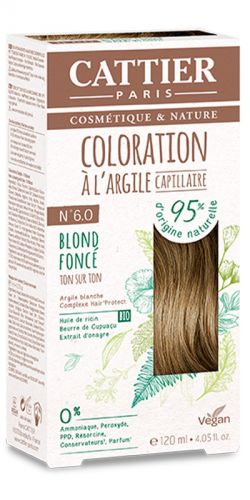 Coloration à l\'argile Ton sur Ton Blond Foncé 6.0