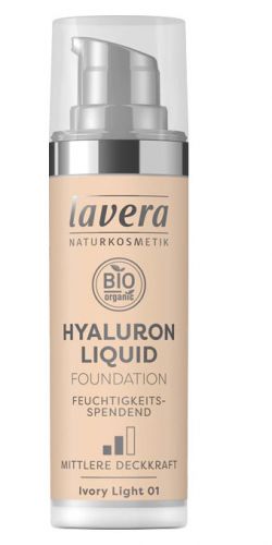 Fond de teint liquide Hyaluron 01 Ivoire léger 30 ml