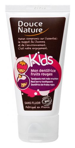 Kids dentifrice fruits rouges sans fluor 50 ml