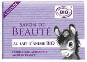 Savon Lait d' Anesse & Huiles Essentielles de Lavande Pain 100g