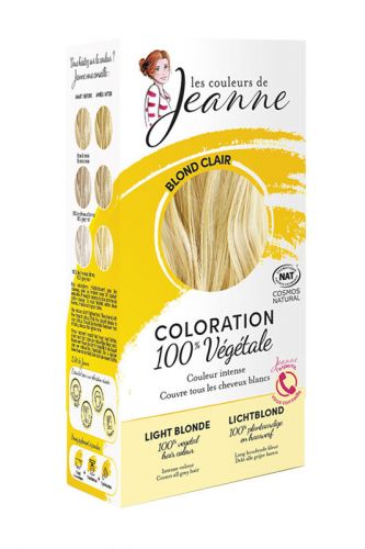 Coloration 100 % végétales Blond Clair
