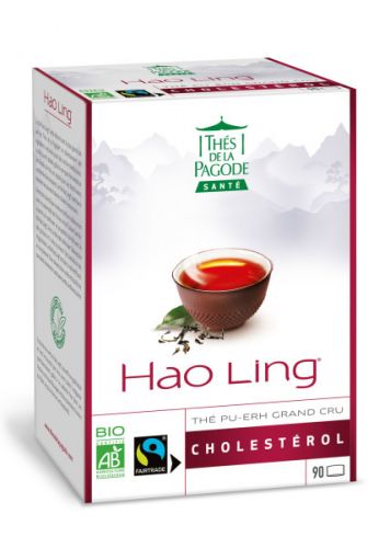 Hao Ling Thé Bio rare du Yunnan - 90 infusettes