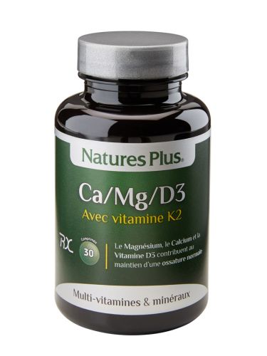 Calcium, Magnesium, Vitamine D3 et K2 30 comprimés