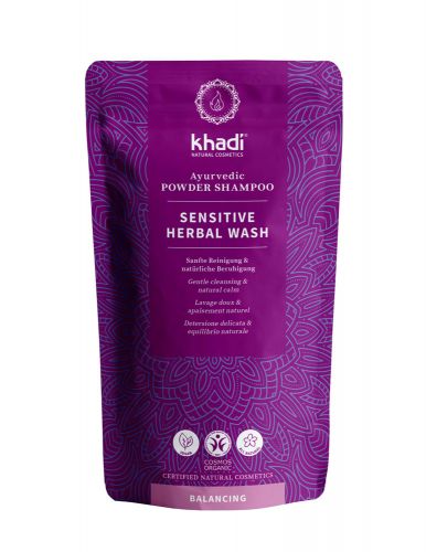 Shampoing en Poudre ayurvédique Sensitive Herbal Wash 50 g