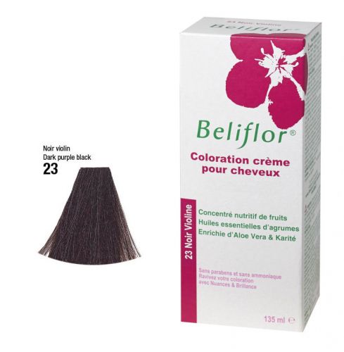 Coloration Crème aux Extraits de Végétaux 23 - NOIR VIOLINE