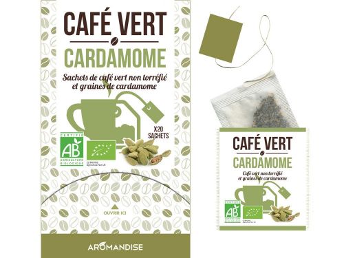 Café vert Bio cardamome