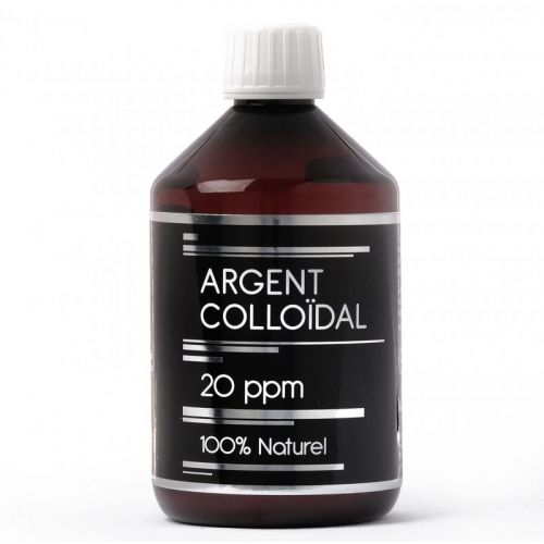 Argent Colloïdal 20 PPM - 500 ml