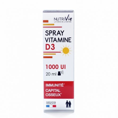 Spray Vitamine D3 1000 UI - 20 ml
