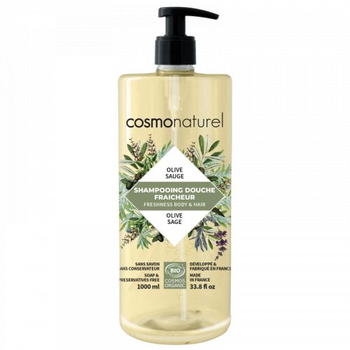 Shampooing douche olive sauge 1 litre