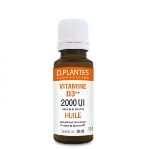 Vitamine D3 2000 UI Huile 20 ml