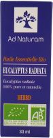 Huile Essentielle Bio d'Eucalyptus radiata 30 ml