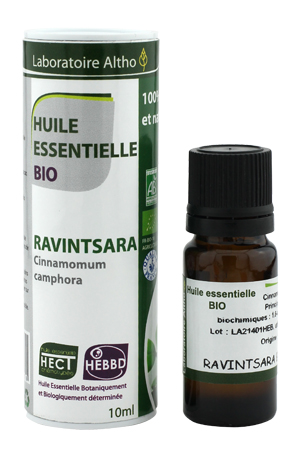 Huile essentielle Bio Ravintsara 10 ml