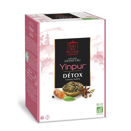 Thé vert Yinpur bio 60 infusettes